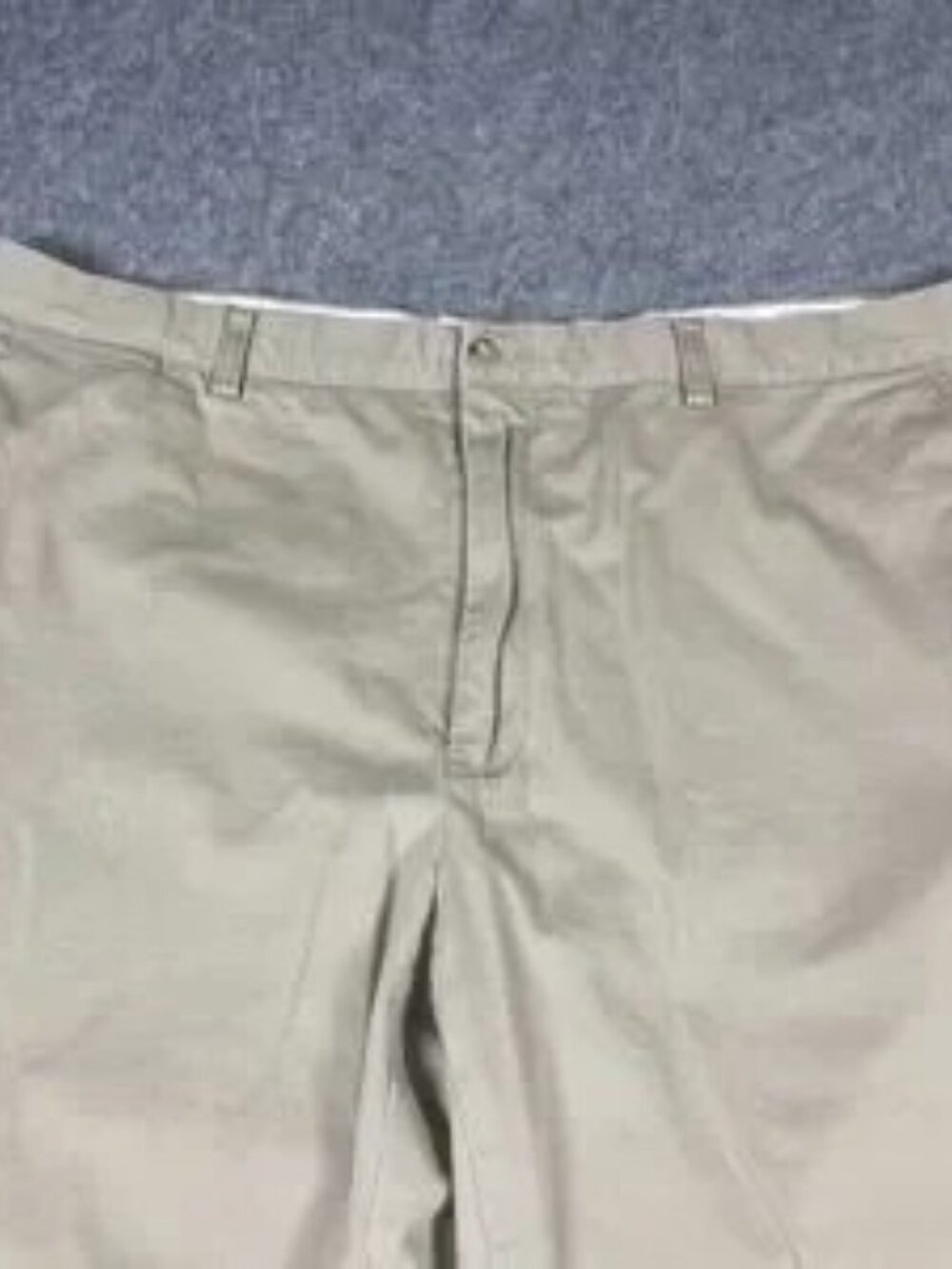 Cream Relaxed Cargo Pants Men's - Picture 5 of 5